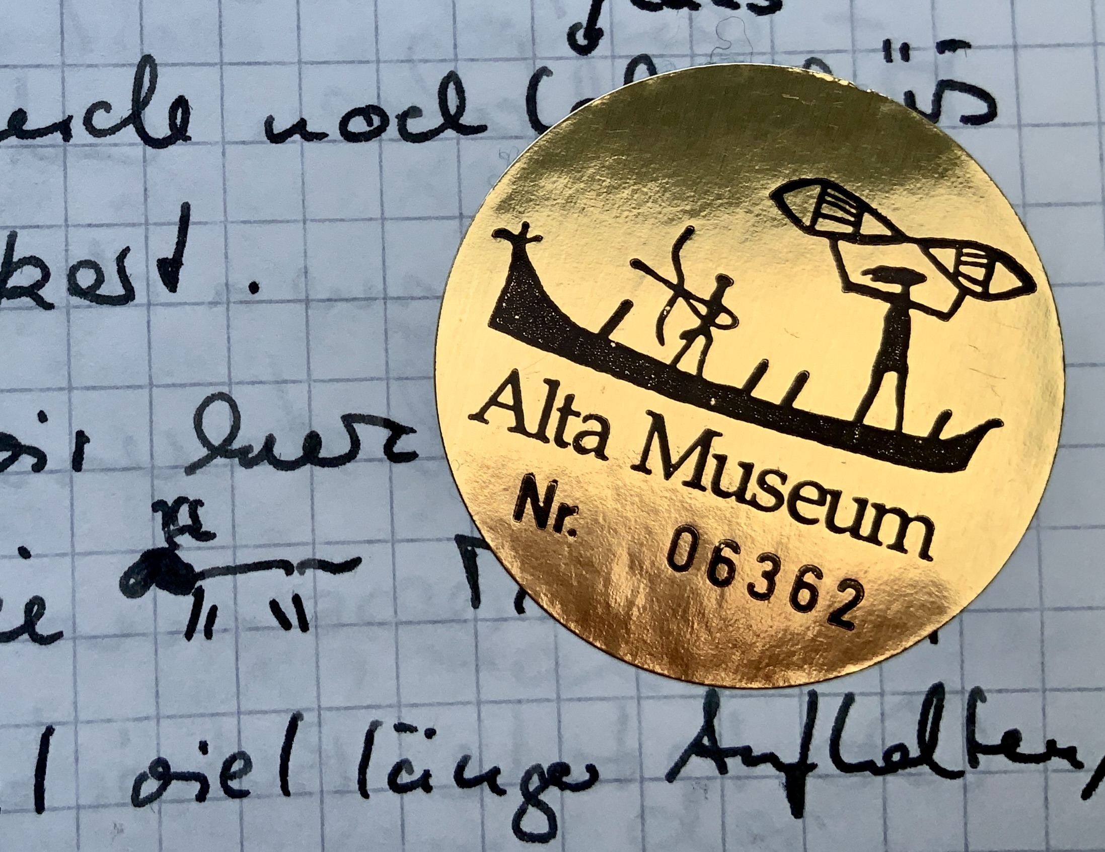 Ticket zum Museum in Alta