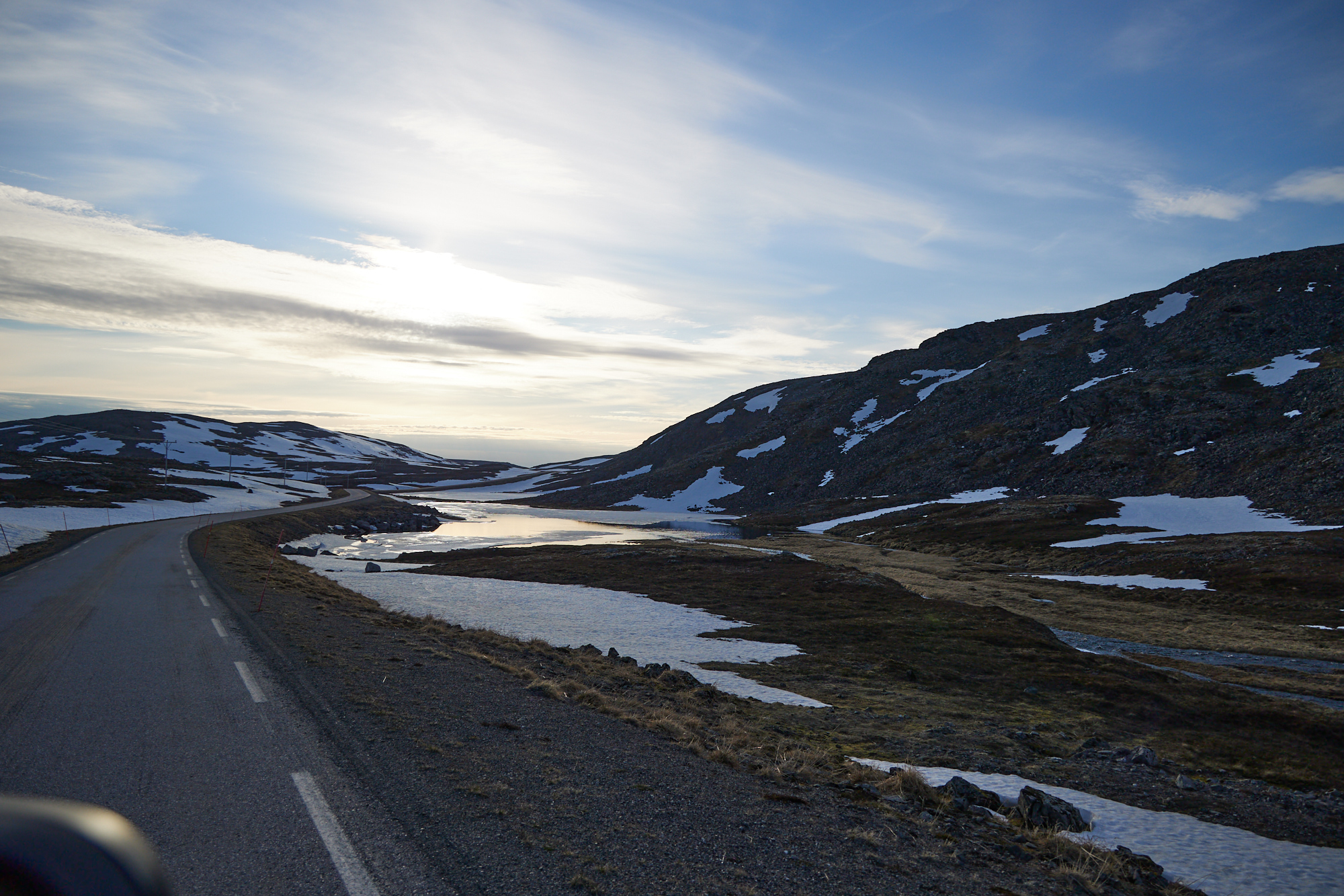 Auf dem Weg nach Gjesvær