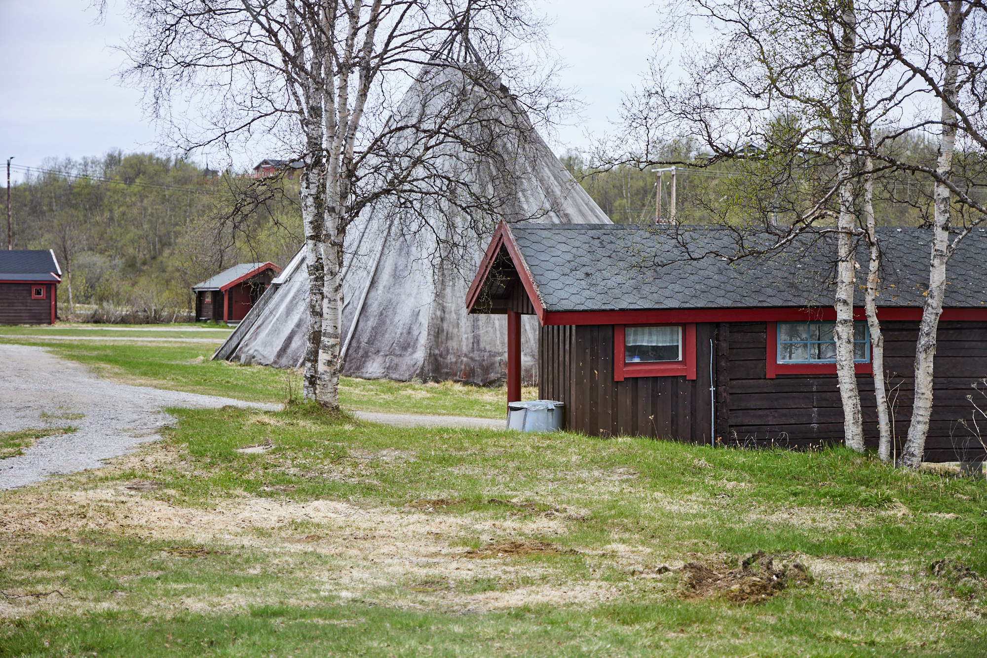 Campingplatz kurz vor der finnischen Grenze