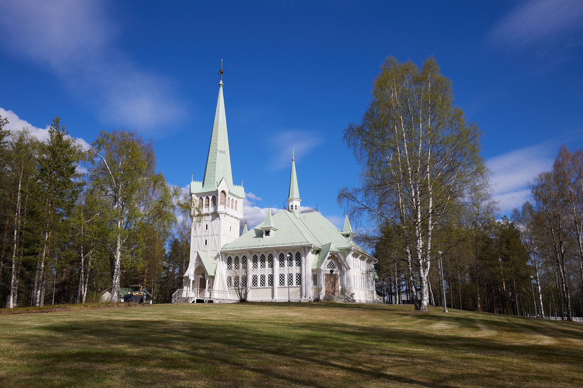 Die Kirche von Jokkmokk