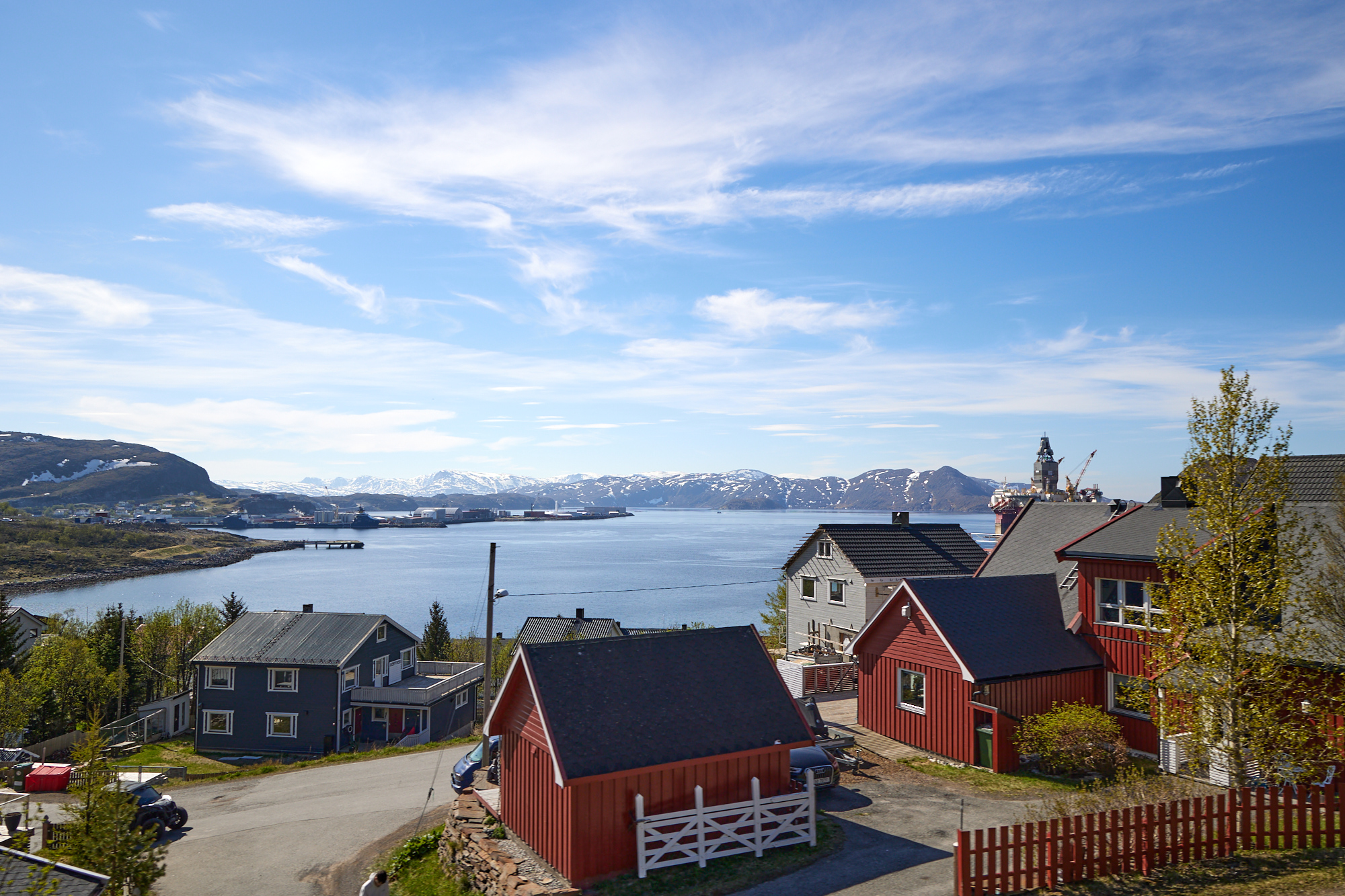 Die Bucht bei Hammerfest